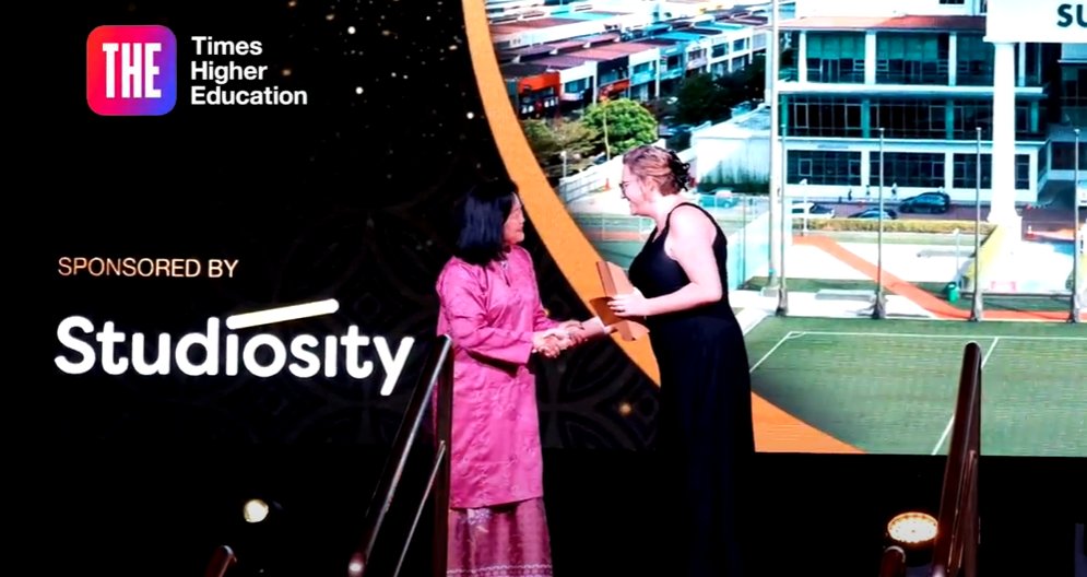 🏆 Sunway University Wins Outstanding Support for Students Award! 🌟 Join us for Open Day on 8-9 June! Discover our comprehensive support system, global community, and career prep. Shape your future for success with Sunway! Watch here: youtu.be/1tyk1j2EMdQ