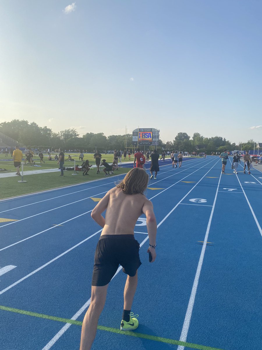 Love the big blue track