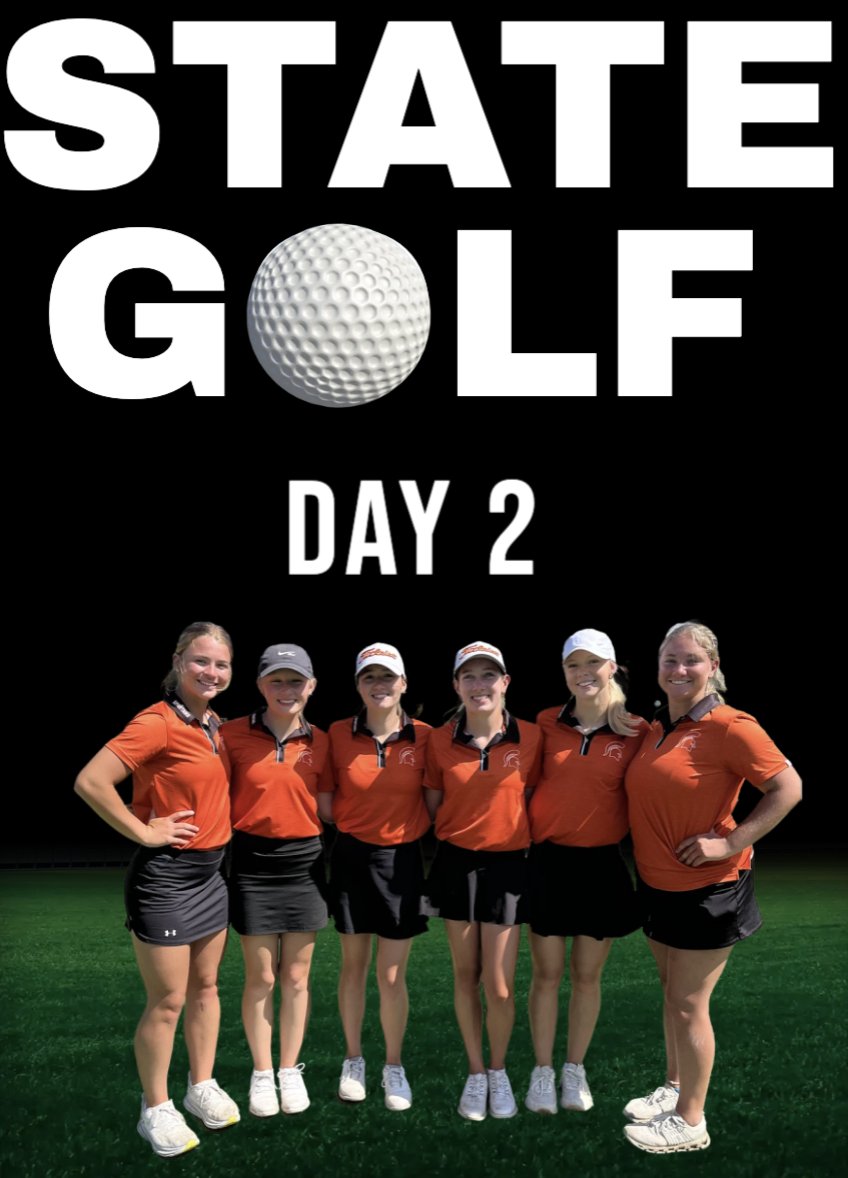 Day 2 of State Golf.  Beautiful weather on Day 1!  We'd like another chance at Pheasant Ridge.  🤞we will get to play today! #solonstrong