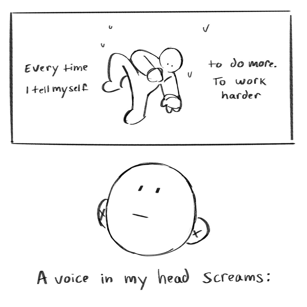 A comic about art and effort (1/2)