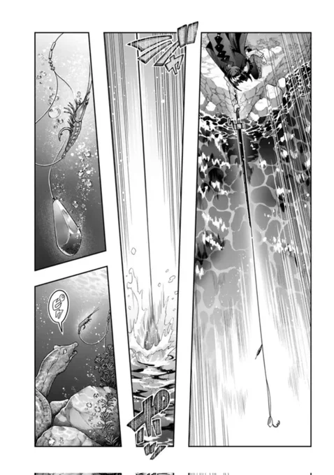よくわからないけれど異世界に転生していたようです第109話(2)更新! 
楽しい釣りの最中、巨大な亀の頭が出たー!燃えろ!釣りガチ魂!
https://t.co/Ku3uftG3fG
最新単行本21巻発売中!  https://t.co/LPJHPu4xkA 