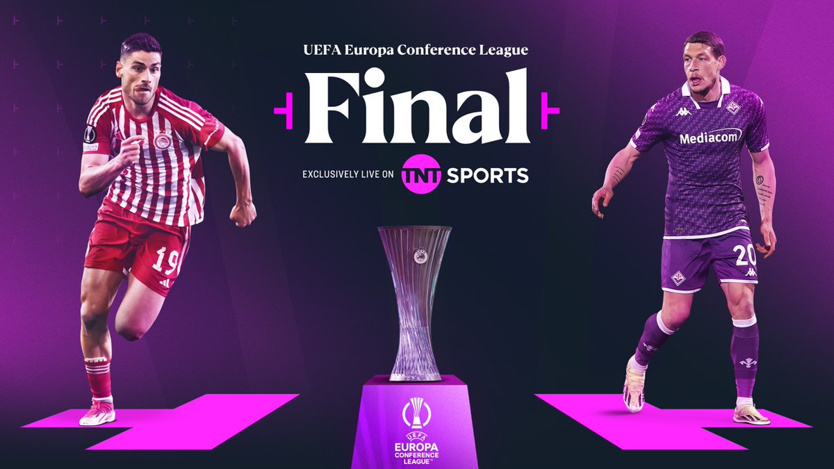 Match day is upon us ⚽️ And we don’t want you to miss a single bit of it. Watch the UEFA Europe Conference League final on 29th May at no extra cost with Virgin Media (Ch 524) ❤️ Find out more here 👇 virginmedia.com/virgin-tv-edit…
