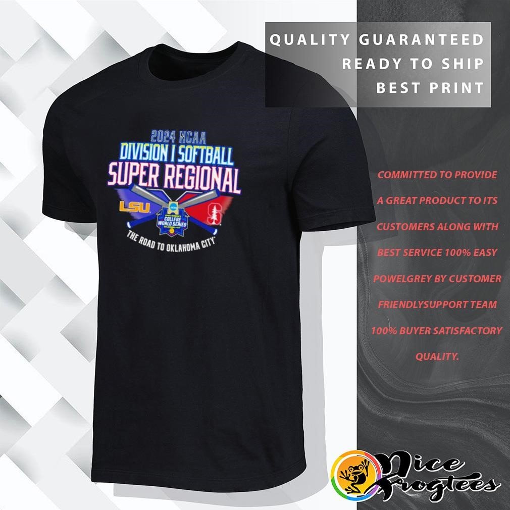 LSU Tigers vs Stanford Cardinal 2024 NCAA Division I softball super regional shirt
#LSUTigers #StanfordCardinal #2024NCAA #DivisionI #softball #superregional #shirt
Home: nicefrogtees.com