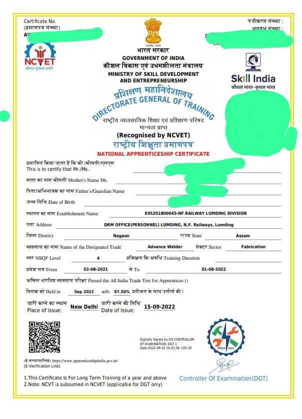 Prashan71315562's tweet photo. After skill india NCVT no paper 98% before skill india paper 50% 1/3 NCVT remove policy 2019 new policy all CCAA equal opportunity level 1 new policy solve firstly @RailMinIndia @AshwiniVaishnaw  @airfindia @ShivaGopalMish1 @AIRAAAOFFICIAL  @Praveen37199940 @HqNrmu https://t.co/glSvV9swXI