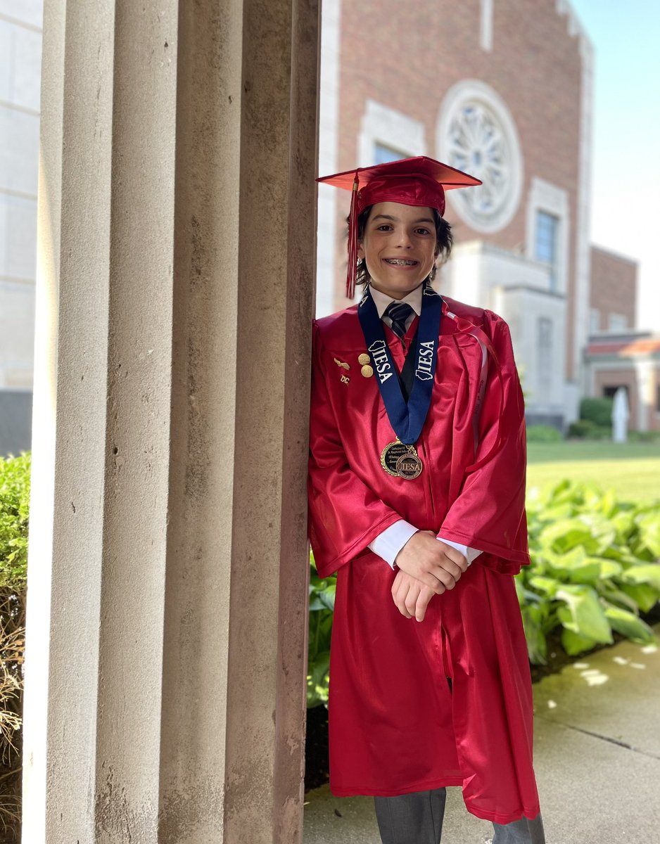 LumberCo22's tweet photo. Congrats to Matty on his 8th grade graduation from St. Ray’s!! Best of luck next year at JCA!! #RocketAlumni 🚀#GoHill https://t.co/MkjbyRSkmv