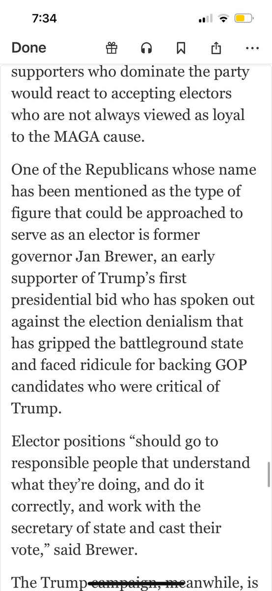 Solved a mystery: how some 2020 GOP electors in Arizona have been paying for legal bills — a now-expired insurance policy. Before the party got a new policy, they put in writing that its leadership and business practices have changed since 2020. washingtonpost.com/politics/2024/…