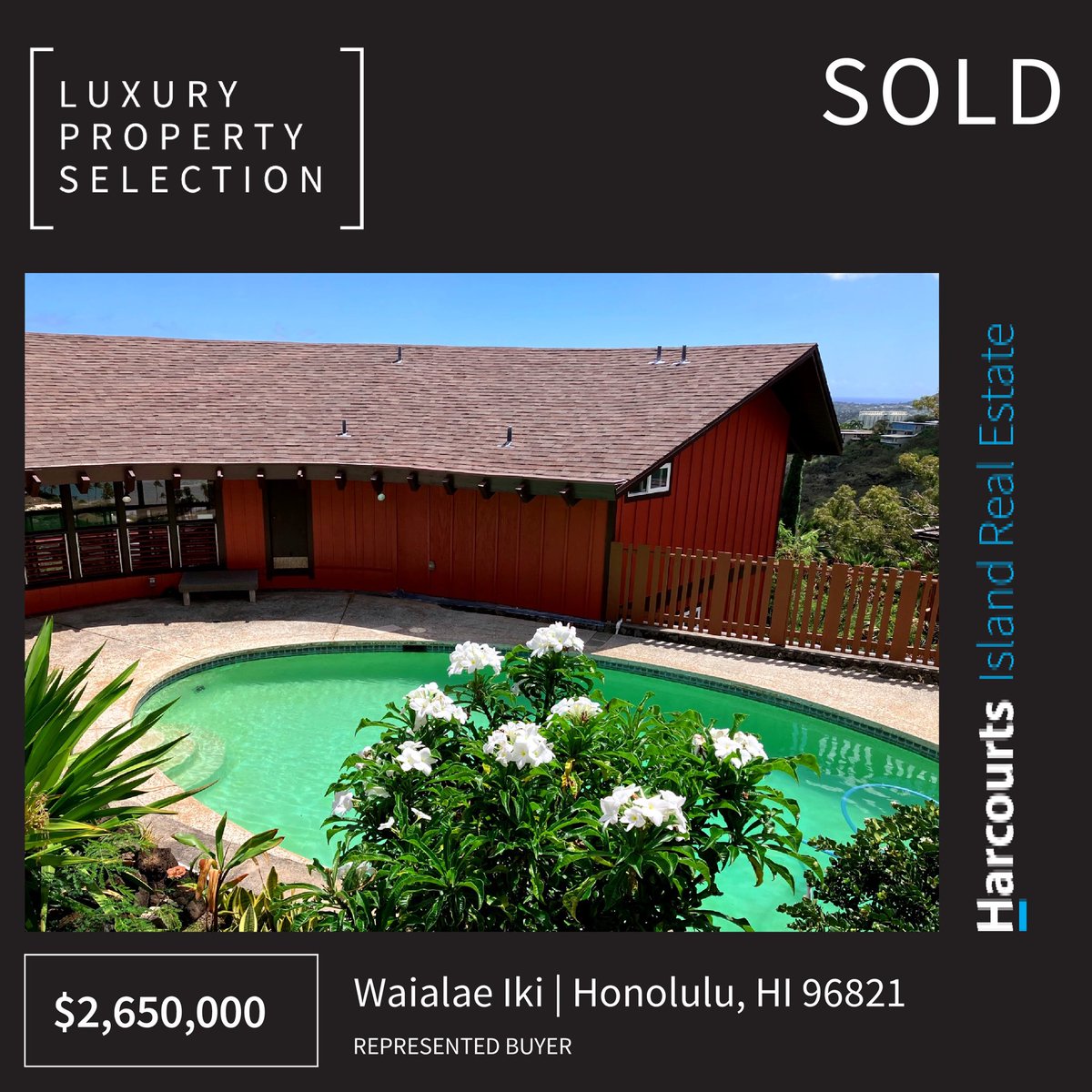 diamondheaddave's tweet image. #JustSold #waialaeIki #LuxuryPropertySelection