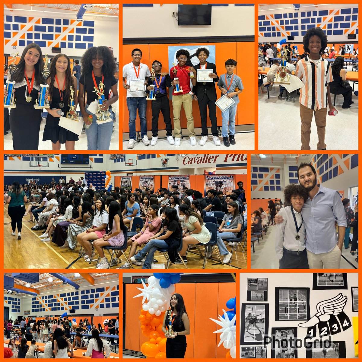 It was an incredible evening celebrating our Cavaliers Athletes. Thank you to our coaches for putting together a memorable evening to celebrate all of their athletic achievements 👏! #Chasing100 #CavPride #StudentAthletes 🧡💙