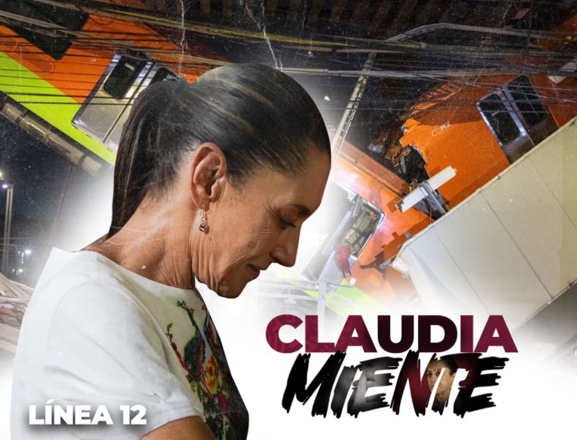 Gada_madre_mx's tweet photo. @Arouet_V @Claudiashein AAAA siiii? Entonces los ciudadanos debemos de volver a hacer viral el hashtag #Linea12
#Linea12NoSeOlvida
#ClaudiaCulpable
#NarcoCandidataClaudia 
A ver si entienden que a los CIUDADANOS NADIE NOS PROHIBE NADA https://t.co/3v3JdHIkK3
