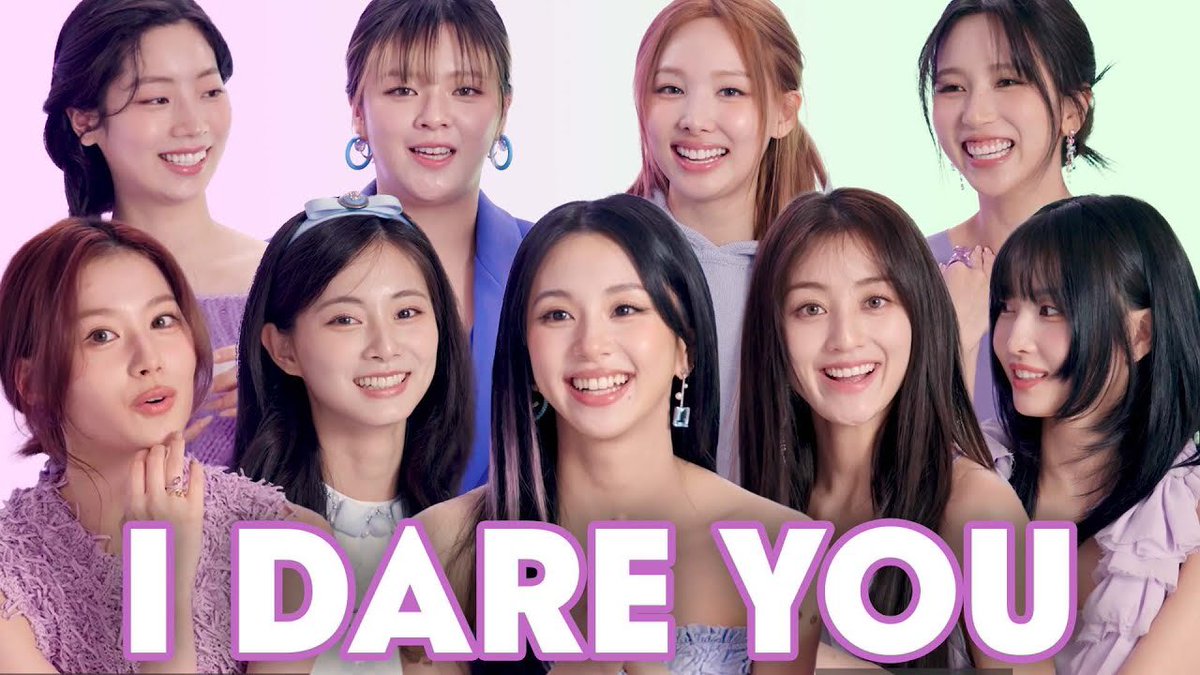 TWICE & Teen Vogue TWICE Play 'I Dare You' 🎬youtube.com/watch?v=9iFWDd… #TWICE #트와이스 #TeenVogue