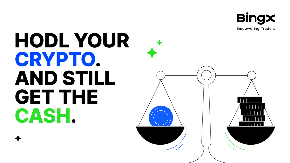 BingXOfficial's tweet photo. Need money? ๐ฐ
Use your crypto as collateral and secure a loan in seconds โ all through smart contracts with no lengthy approvals.
Good luck finding another asset that can do that.
#OnlyWithCrypto https://t.co/zdUfHyoGxJ