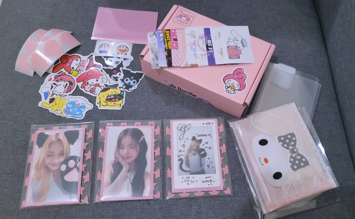 TeamNanaLee's tweet photo. #iahproofs
Gehlee and Yoona made it home ๐ฅน Ang ganda nila ๐ Tysm @iahdagreat for packing them super safely! Also, the amount of freebies you packed is WILD. The whole thing was super fun to open. ๐
Thank you so much and super grateful!
(โ *โ หโ ๏ธถโ หโ *โ )โ .โ ๏ฝกโ *โ โก https://t.co/Ytf3jT7Qkg