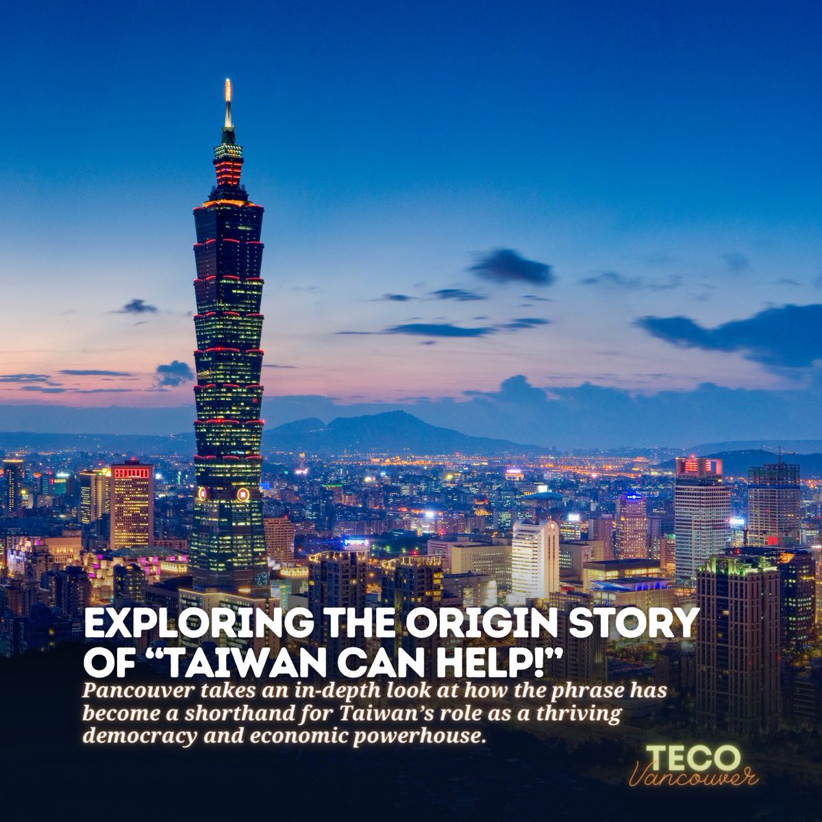 🐳 Extending a helping hand is a quintessential part of the Taiwanese brand!  “#TaiwanCanHelp” is a phrase that first emerged in 2021, when #Taiwan spearheaded donations of face masks on a global scale.