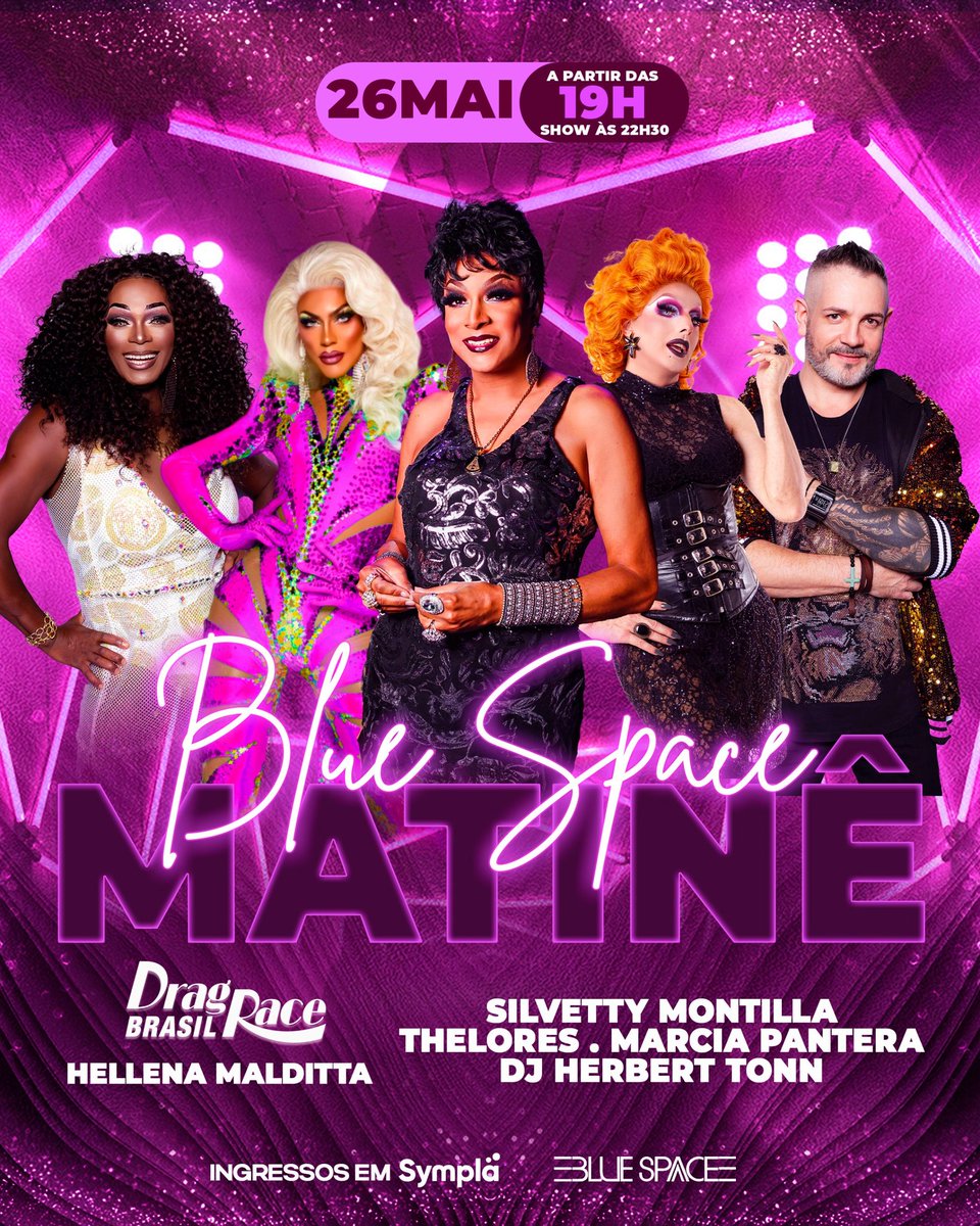 Domingo, a partir das 19h - MATINÊ BLUE SPACE 

Show às 22h30.

Blue Space 
Rua Brigadeiro Galvão, 723 - Barra Funda - São Paulo - SP