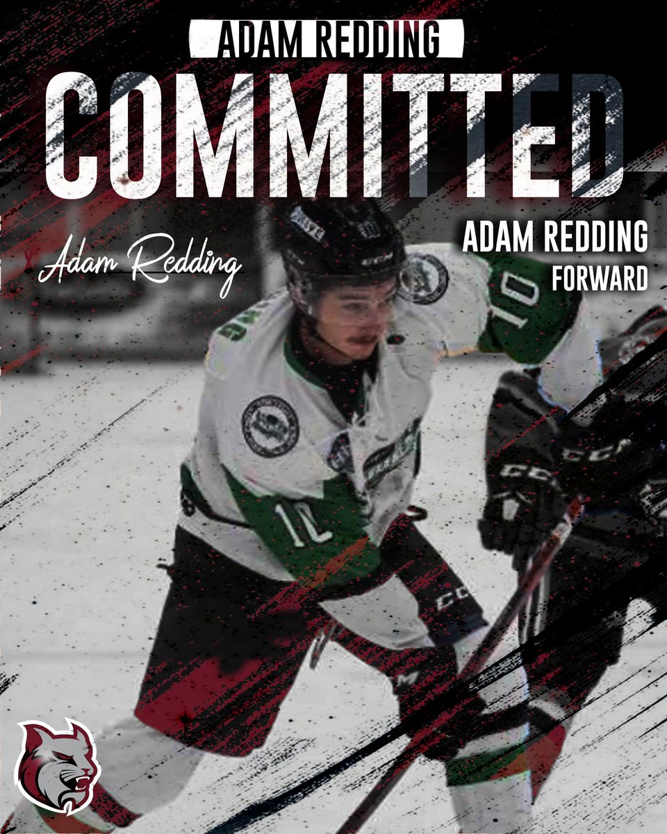 AMC_M_Hockey's tweet photo. Let’s welcome Adam Redding to @goAMCATS nation! Adam played in the @THEMHL and the @KIJHL @goannamaria https://t.co/srqHSfRlU4