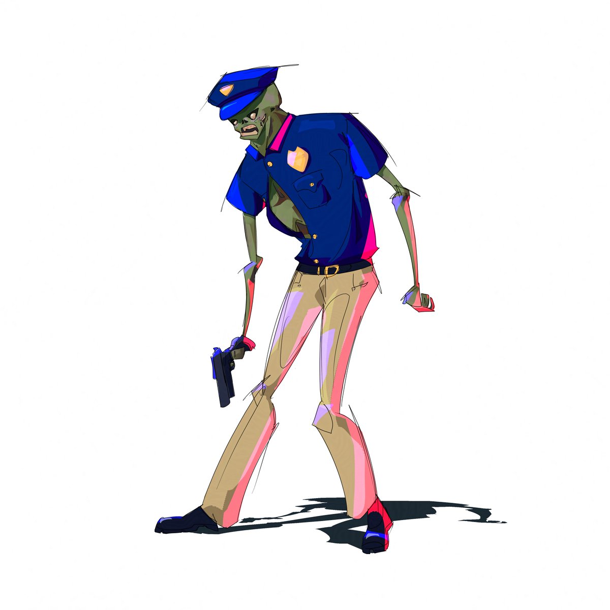 _ynque's tweet image. Another quick zomber today while I get started on some new larger projects