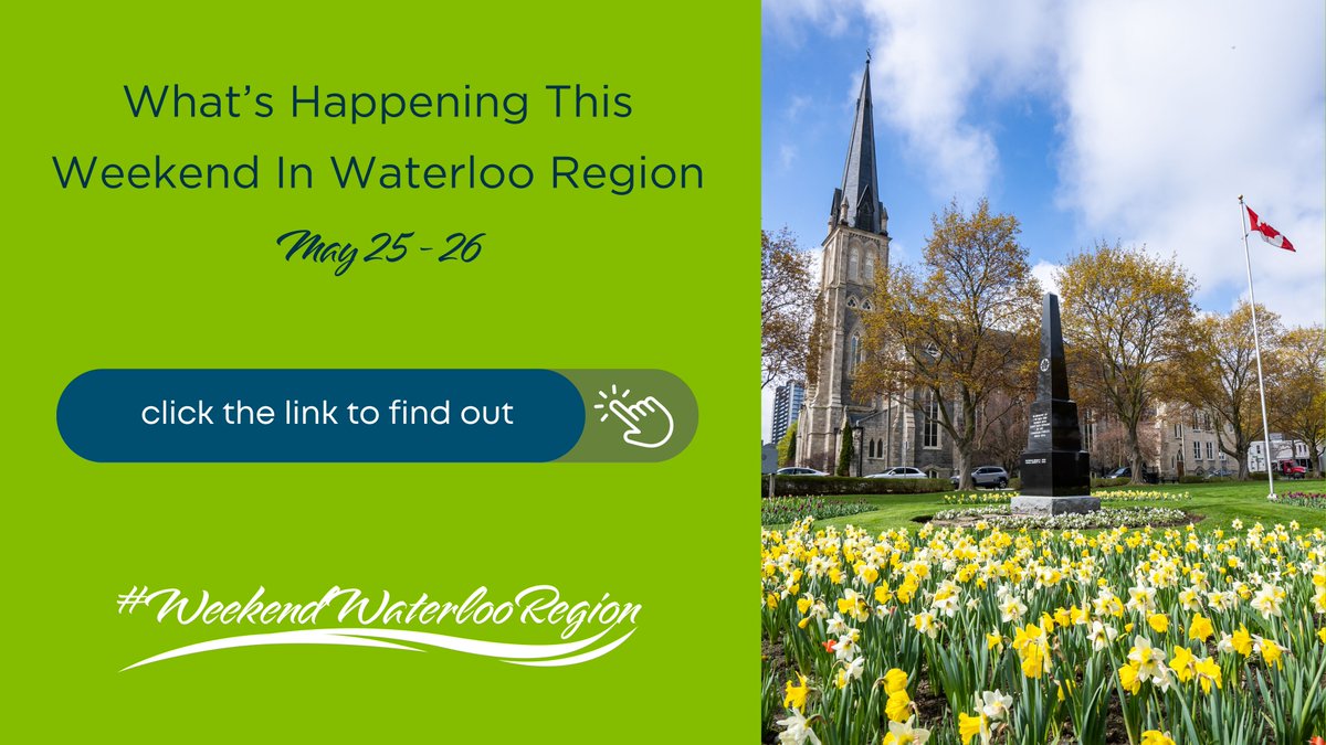 ExploreWR's tweet photo. π This #weekend, #WaterlooRegion is alive with #markets, #arts, and #community #events! Check our website for details and join the fun!
π to our events calendar: https://t.co/YdrOF1hO6I
#WeekendWaterlooRegion #WaterlooWeekend #ExploreWR #YoursToDiscover https://t.co/rfZ30dY99d