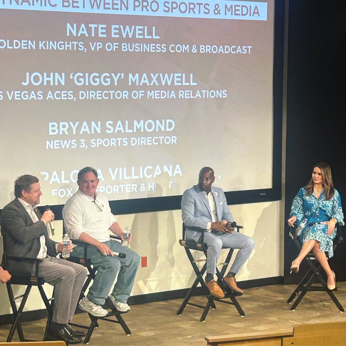 The 2nd Rebel Connect: Linking Educators w/ Industry for CCSD media teachers was a HUGE success! A special s/o to the panelists who shared so much insight about the sports broadcasting/PR industry! John Maxwell, @BryanNews3LV, @PalomaFOX5News, @nateewell. @KevaneyMartin