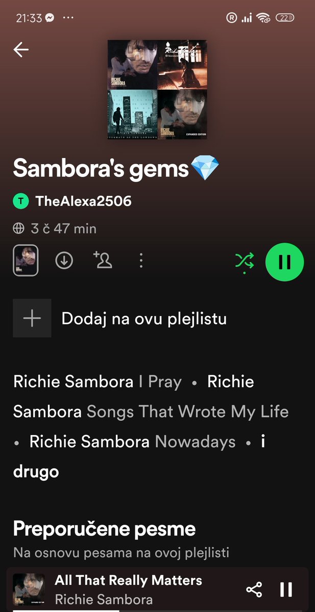 While traveling 9 hours from Italy to my home, I have more than perfect company. It is my #spotifyplaylist  #SamborasGems💎
Good night #Samboraddicted 
@TheRealSambora