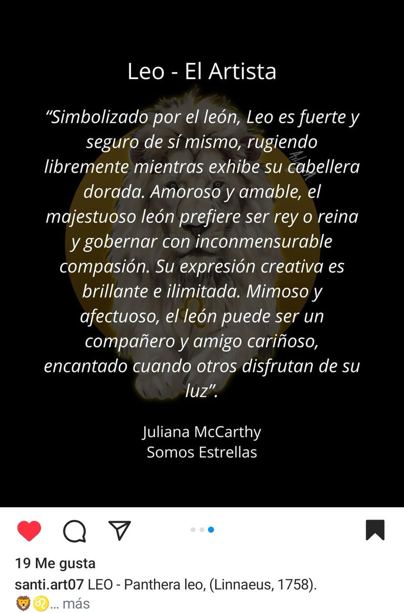 MafeDavid's tweet photo. Yo si me siento la mas Leo 🦁♌🔥🥰🌟 https://t.co/gObjdec2jM