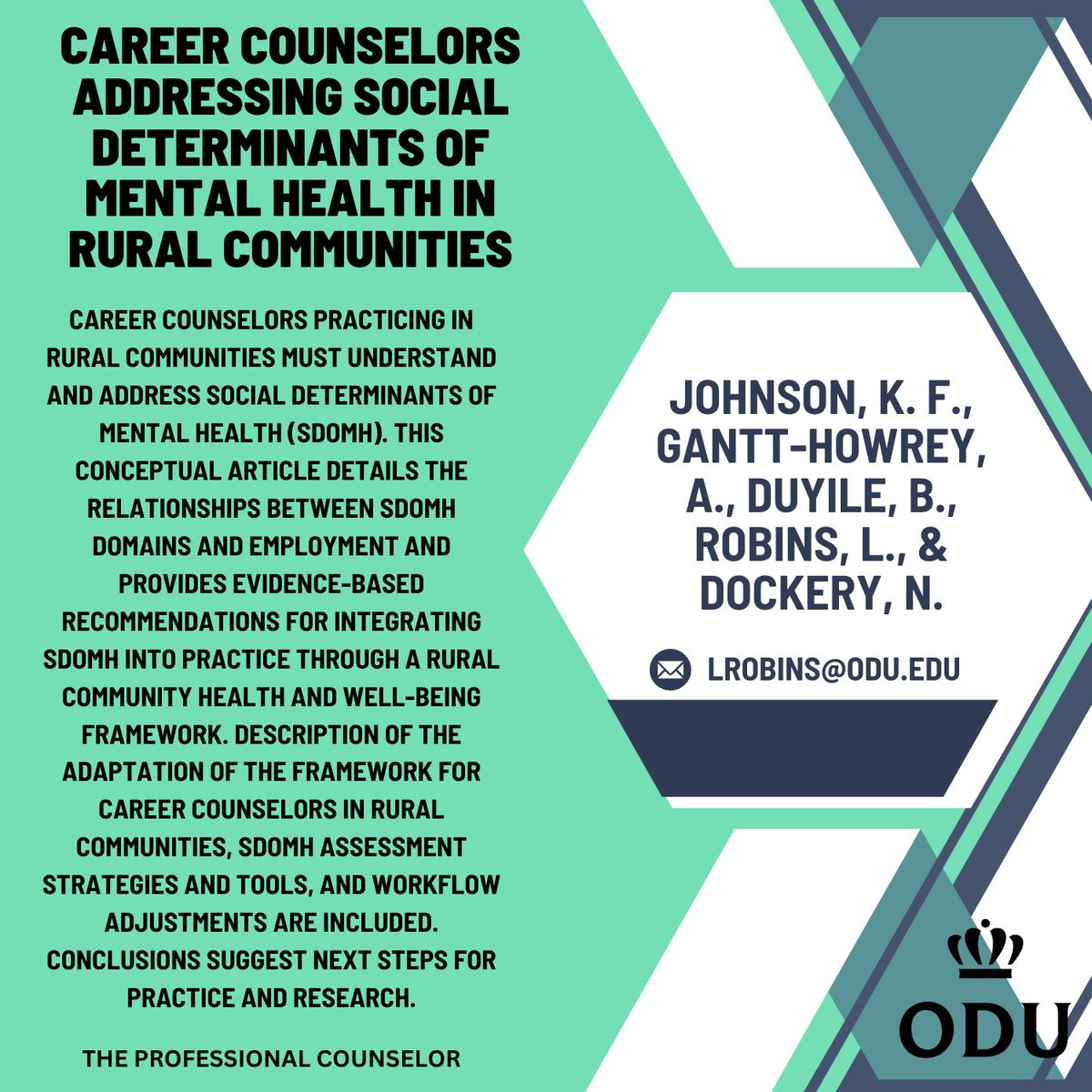 DrLaurenRobins's tweet photo. Shoutout to my research team for this amazing & necessary study on SDMH in rural communities. 🎉🎉🎉 @DrKaprea @BisolaDuyile #SDOH #SDMH #MentalHealthAwareness #ERL https://t.co/wOMNgjxd4r