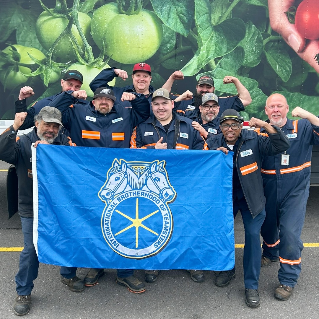 MECHANICS AT SYSCO PORTLAND JOIN TEAMSTERS LOCAL 162 Congratulations to the 17 mechanics who unanimously voted to join #Teamsters Local 162 in Portland, Oregon! The group sought representation with Local 162 after being fed up with years of disparity in their pay and poor