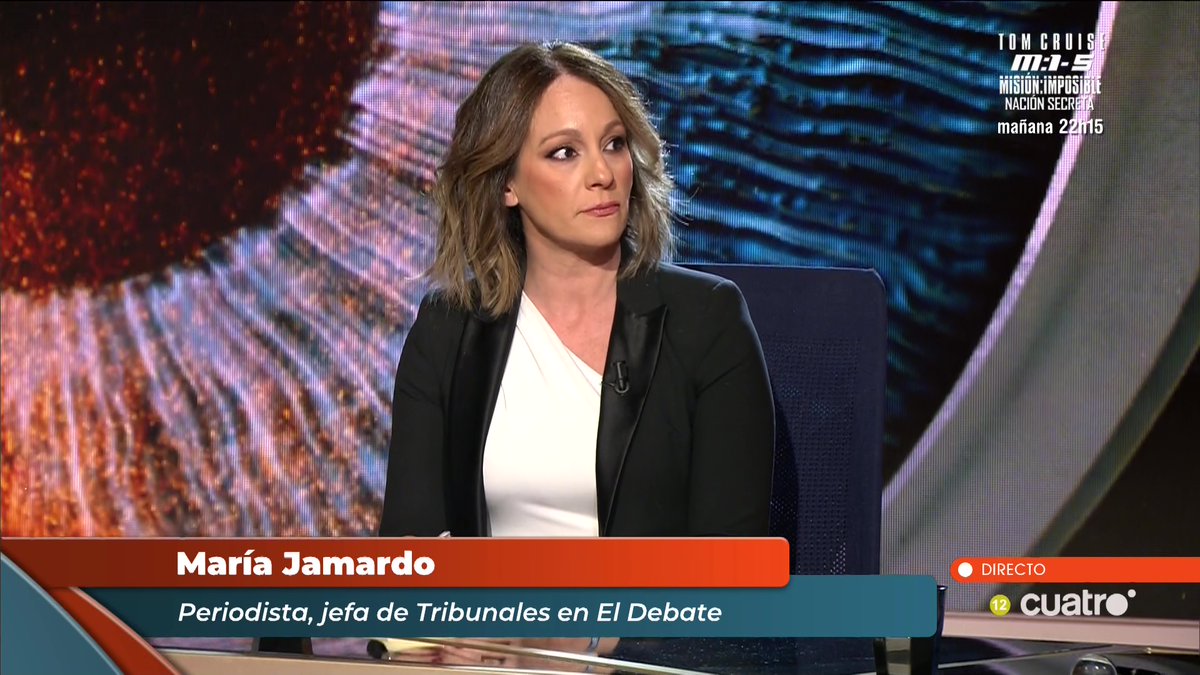 María Jamardo @MariaJamardoC Periodista, jefa de Tribunales en El Debate #Horizonte