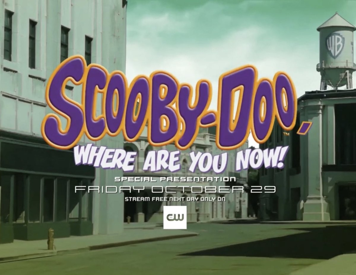 ON THIS DAY... May 25, 2021 - The CW Announced the Scooby-Doo Reunion Special. #scoobydoohistory #ScoobyDoo