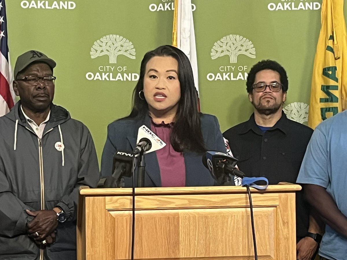 Ahead of tomorrow’s midcycle budget release Oakland’s mayor is promising to avoid public safety cuts. Mayor Thao outlined her five priorities today to maintain essential services and make up the city’s nearly $300 million shortfall over the next two years. @nbcbayarea