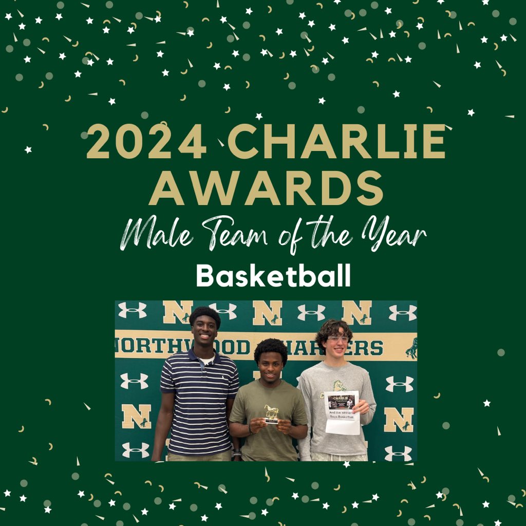 ChargerAthletes's tweet photo. Charlie Award for Male Team of the Year goes to Basketball! 🏆🐎 https://t.co/sup8yeCPLK