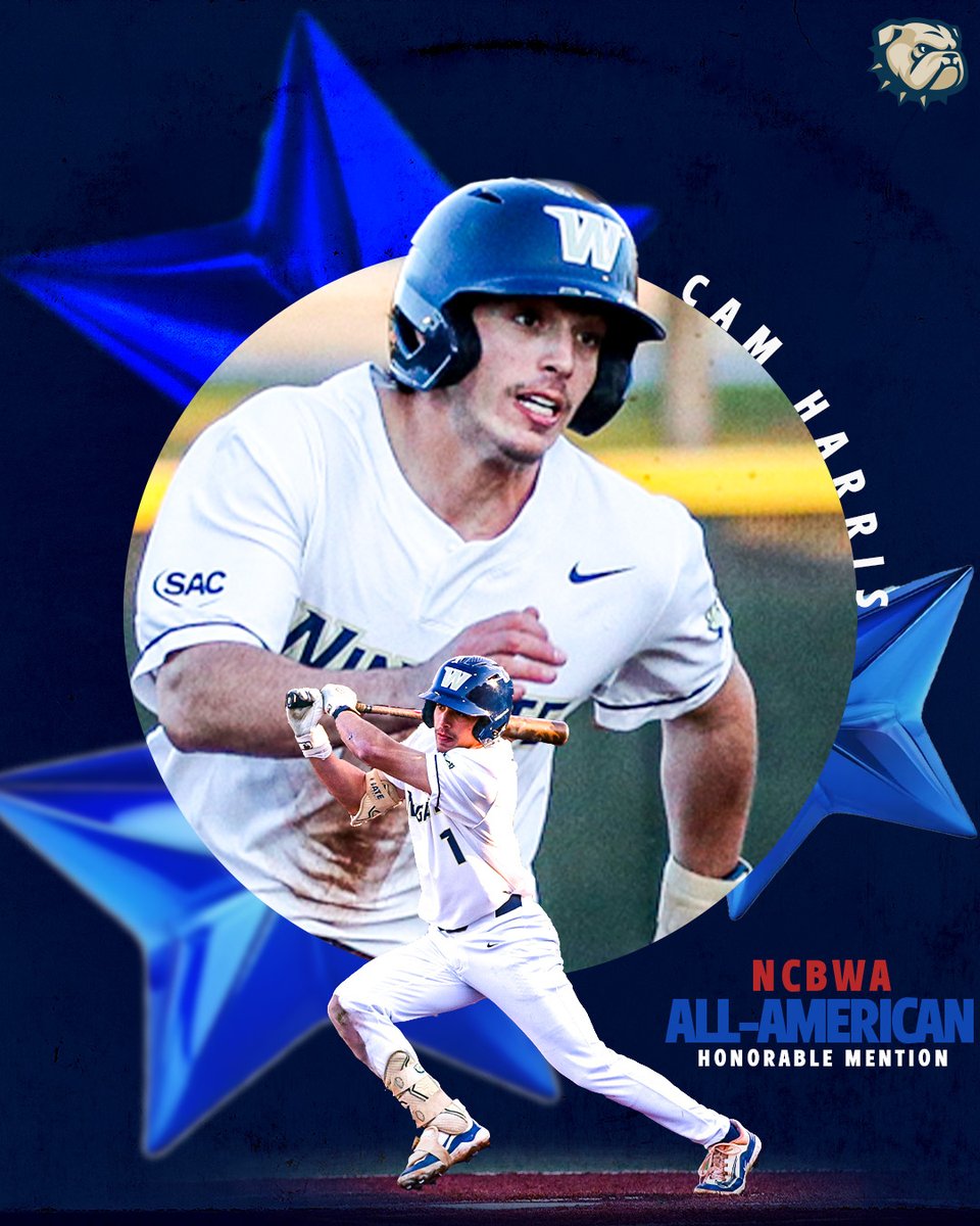 FIRST TEAM ALL-AMERICAN!!

The nation's leader in homeruns, Sean Barnett earns <a href="/NCBWA/">NCBWA</a> 1st Team All-American honors, blasting a #WINgate record 26 homers this year!

Cam Harris is an honorable mention All-American!

Story | shorturl.at/8Vh4U

#OneDog | <a href="/WingateBaseball/">Wingate Baseball</a>