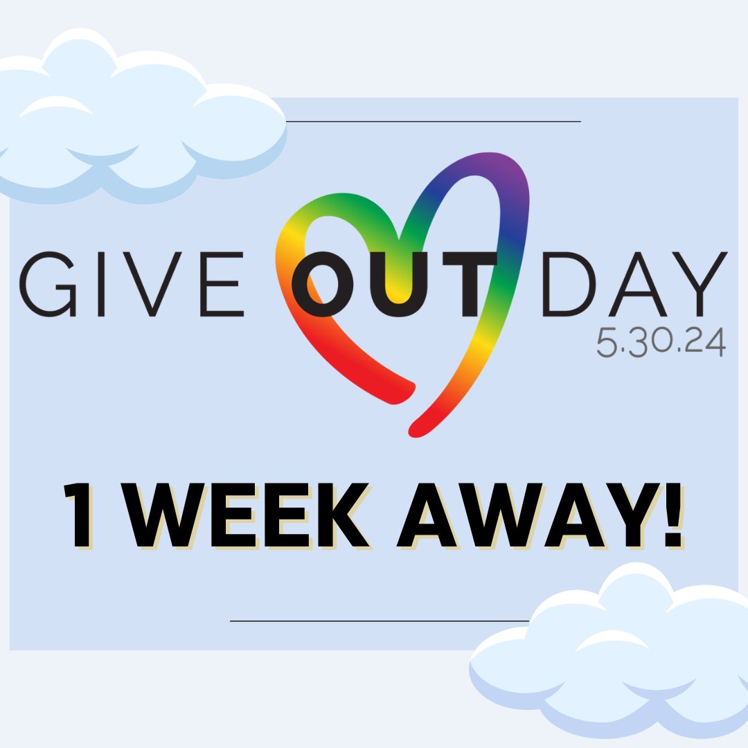#GiveOUTDay is 1 WEEK AWAY, but early giving is open now! As we approach Pride Month, we hope you'll consider helping us reach our $5,000 goal to support our LGBTQ+ literary programming and offer travel scholarships to emerging queer writers. giveoutday.org/organization/S…
