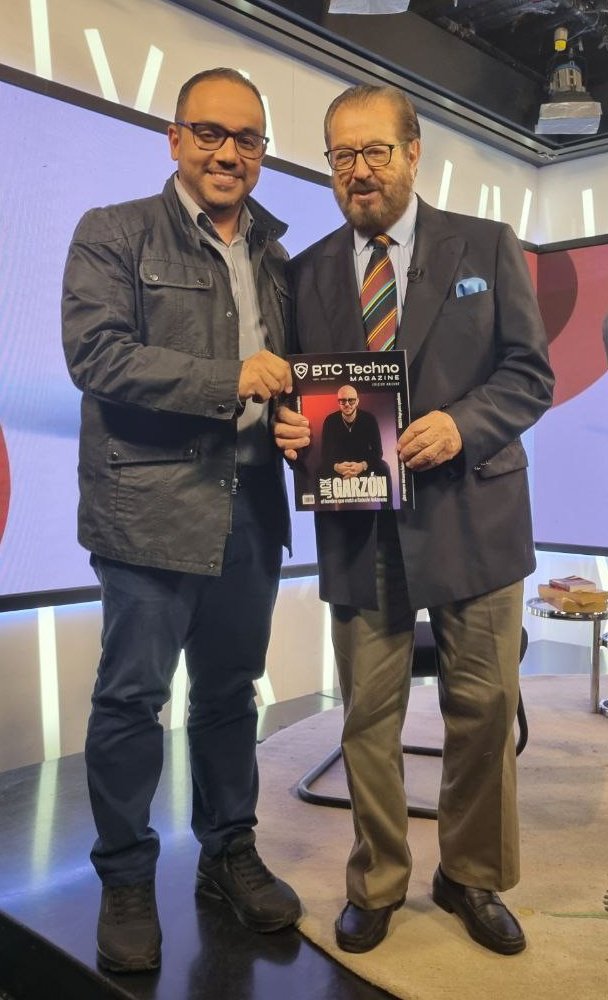 Agradecidos con el equipo de  <a href="/BrujulaporGV/">Brújula Internacional</a> donde hablamos de #BTCTechnoMagazine junto al Emb. <a href="/jcpinedap/">Julio César Pineda</a> y así conocer sobre nuestra 1ra Edición #Halving y los planes de la 2da Edición #Mooning en el <a href="/BlockSummitLA/">Blockchain Summit Latam</a>🚀

¡Conectando con la innovación!

<a href="/anibalcripto/">Ani₿al Garrido</a> <a href="/globovision/">Globovisión</a>