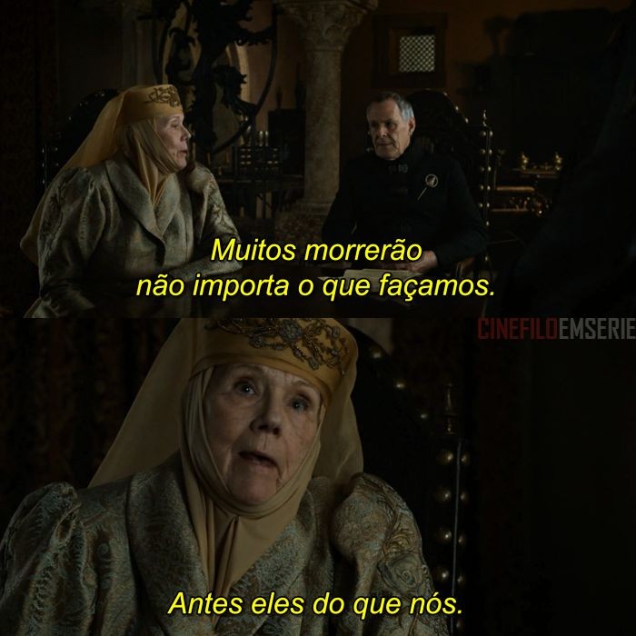 rhaeggall's tweet photo. Olenna mostrando como sobreviver em game of thrones https://t.co/igdLnzPDHL