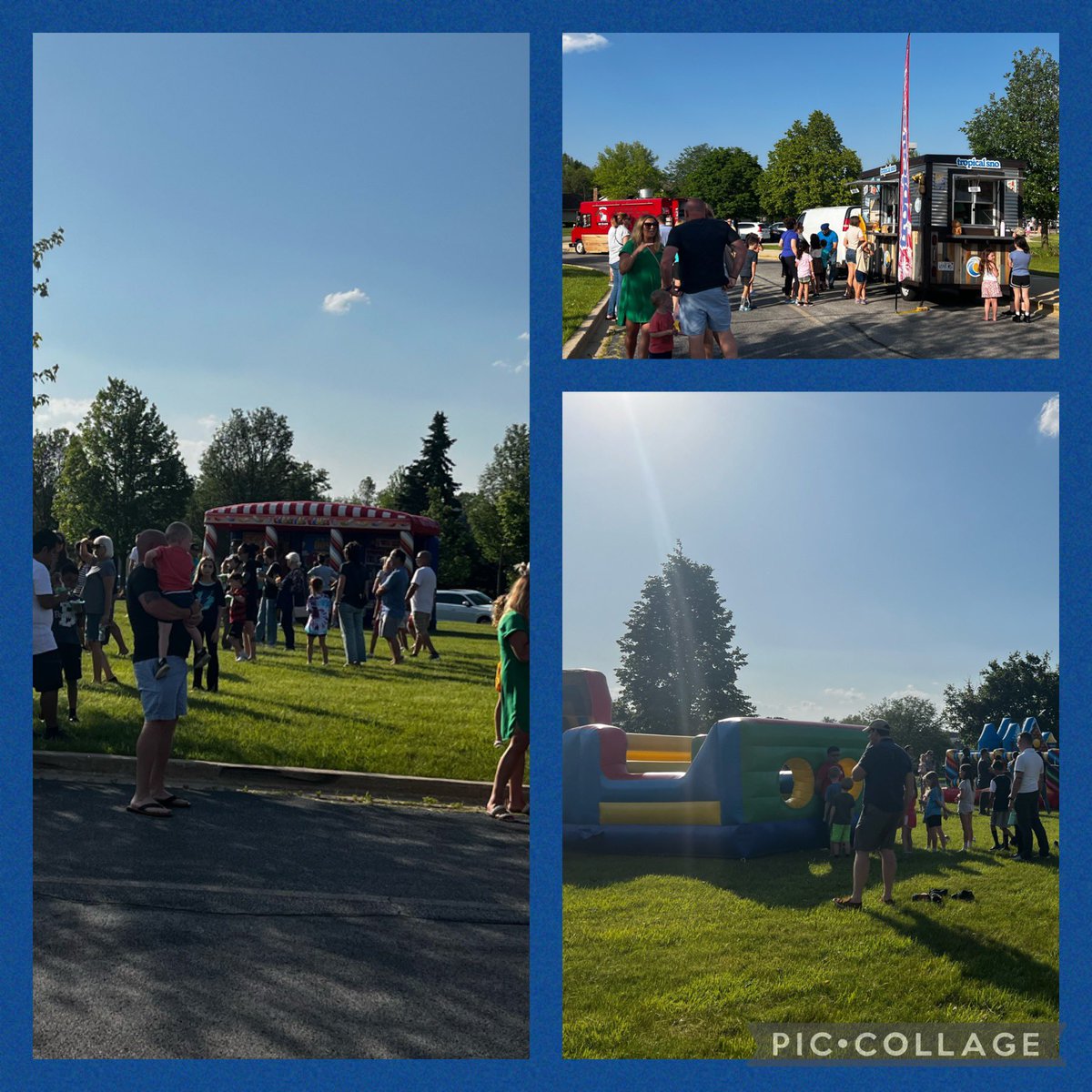 Family Fun Night is off to a great start! #pawpride #osd135