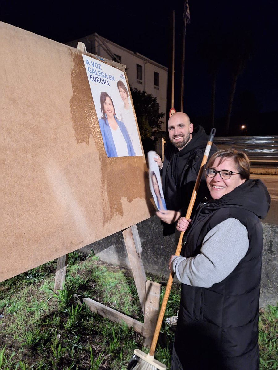 bngcabanas's tweet photo. Comezamos campaña para levar a voz galega a Europa con @anamirandapaz! 💪 https://t.co/i2F8BJJs9m
