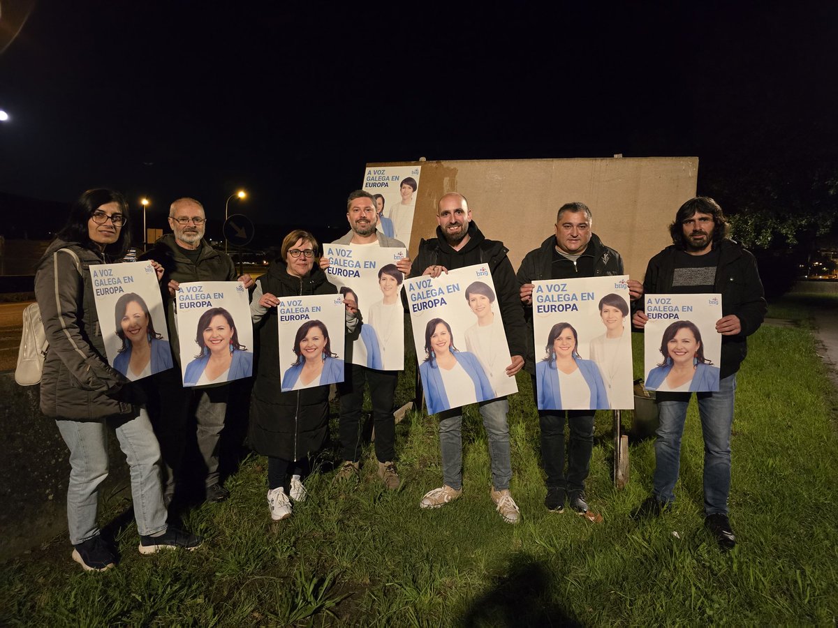 bngcabanas's tweet photo. Comezamos campaña para levar a voz galega a Europa con @anamirandapaz! 💪 https://t.co/i2F8BJJs9m