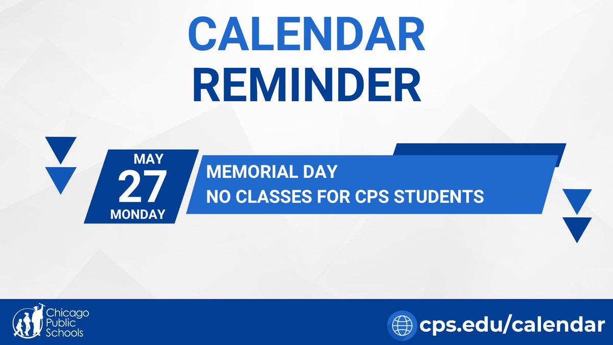 In honor of Memorial Day, students do not have class on Monday, May 27, 2024. Classes resume on Tuesday, May 28, 2024. #MemorialDay2024 📆 bit.ly/45U4huM