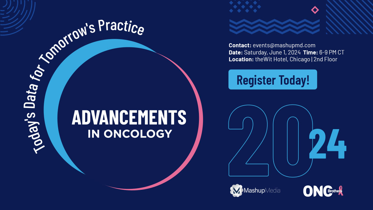 ⏰ Just 1 week until the @OncBrothers Advancements in Oncology event during #ASCO2024! The exclusive event features key insights from: ⭐️@DrGattiMays ⭐️@CathyEngMD ⭐️@RManochakian ⭐️@DrKarineTawagi 📧 Email events@mashupmd.com for a chance to attend!
