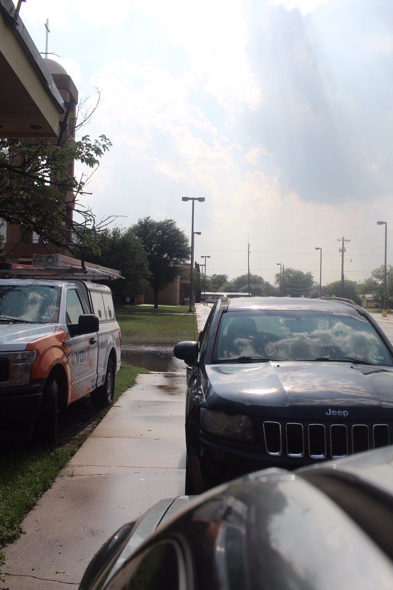 Hail storm today.. same storm same time exactly 4 years ago also… alway get hit around Memorial Day