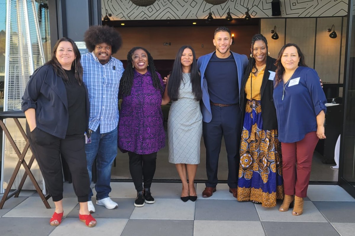tippingpoint's tweet photo. Celebrating the incredible leaders of our POC-Led fellowship cohort as we wrap up the 15-month program!

Designed by and for leaders of color, our POC-Led fellowship program provides dedicated resources and opportunities to support their journey towards even greater and more equitable community impact.

Thank you to the inspiring leaders of our 2023-24 cohort:
Joi Jackson Morgan @3rdstyouth
Krismin Inocentes Bell @OneGoalGraduate
Dontae Lartigue @RazingTheBar_
Michael Lynch @iyt2013
Rachel Johnson-Farias @EsqApprentice
Brittany Alvarez at Latino Education Advancement Foundation
Zima Creason @caedgecoalition