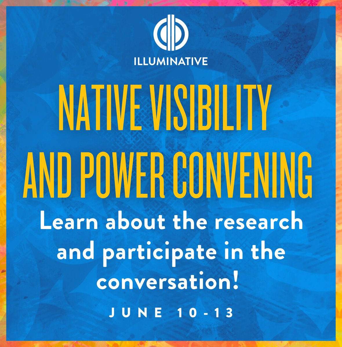 ⚡Join us for the Native Visibility and Power Convening! ⚡ Together, we can transform new research into lasting narrative change strategies! Register here: loom.ly/8ypSqj0 #NativeVisibilityAndPower