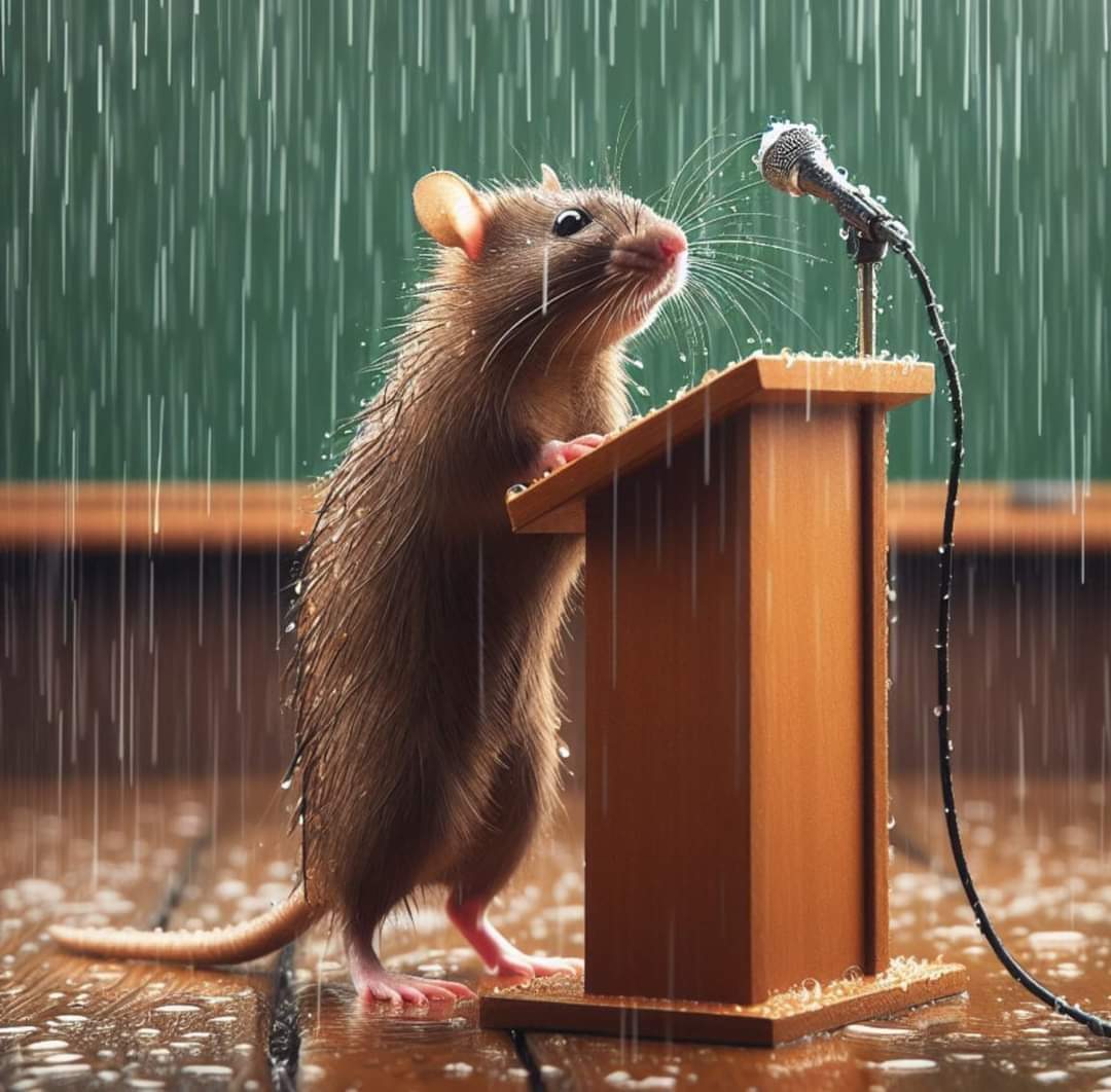 oceanmaster's tweet photo. Drowned rat. https://t.co/hAvTiSizpD