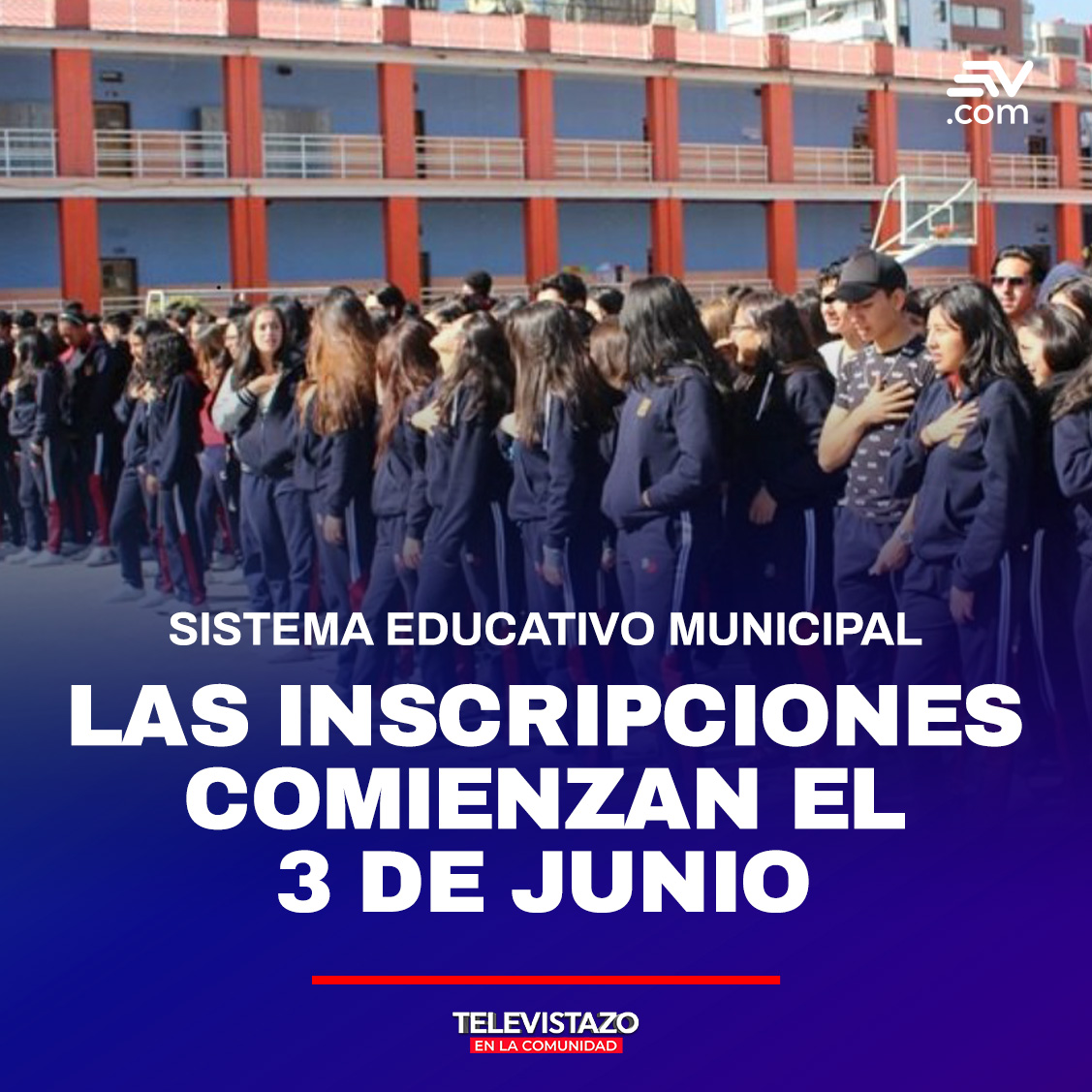 📌 La Secretaría de Educación detalló que para este año lectivo están disponibles 1 780 cupos para las unidades educativas municipales. Te contamos ▶️ bit.ly/4dUaomZ