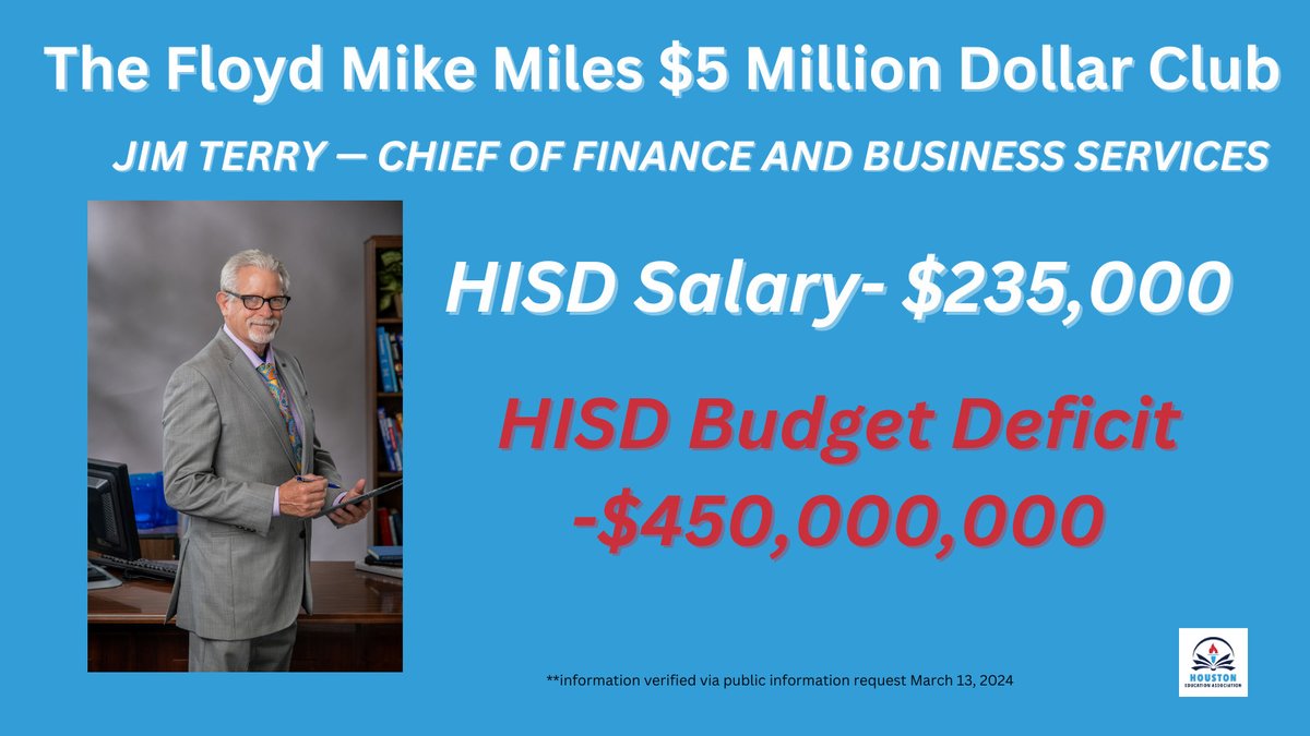 houston_tsta's tweet photo. Join us in demanding salary reductions for the top earners in #HISD, including Floyd Mike Miles' $5 million dollar club, who are benefiting while others suffer. Let's prioritize students, staff, and the community over inflated salaries. #ReduceInequality https://t.co/oEt5nKCsHV