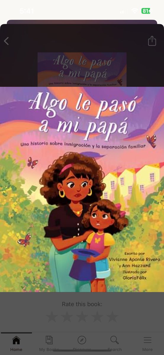 Carmen comes home to find her dad has been detained for not having his papers. Classmates make speech where their ancestors come from, different ways they came to the USA. Carmen puts 3 rings together & apart like her family, together. @GloriaFelixArt @DISD_Libraries #bookaday