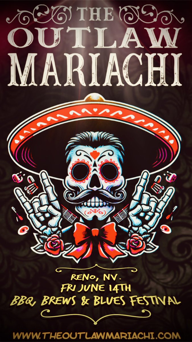 RENO, NV…

We can’t wait to ROCK N’ FIESTA Friday June 14th at the BBQ, Brews &amp; Blues Festival!