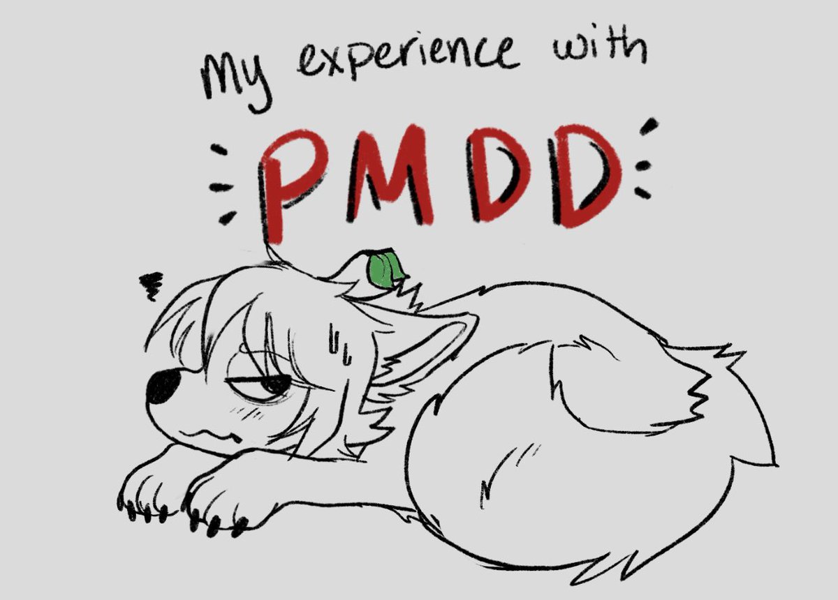 I wanted to share briefly about my experience living with PMDD and how I got help for it 1/12🧵