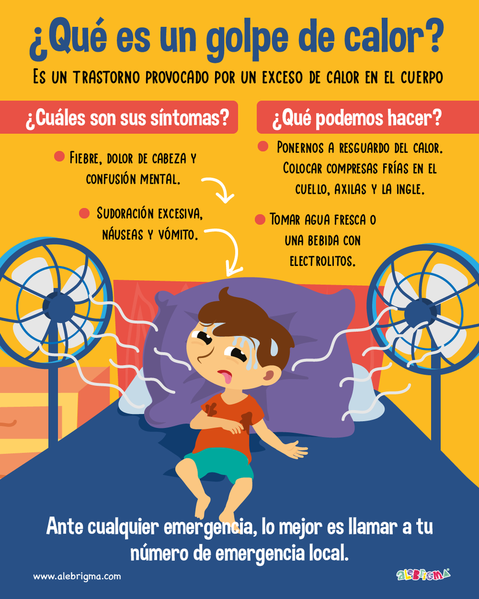 Debido a las altas temperaturas que han prevalecido en muchas partes del mundo, los casos de golpes de calor se han hecho frecuentes. Es importante identificarlos y saber qué hacer en caso de encontrarnos en esa situación. 

#GolpeDeCalor #AltasTemperaturas