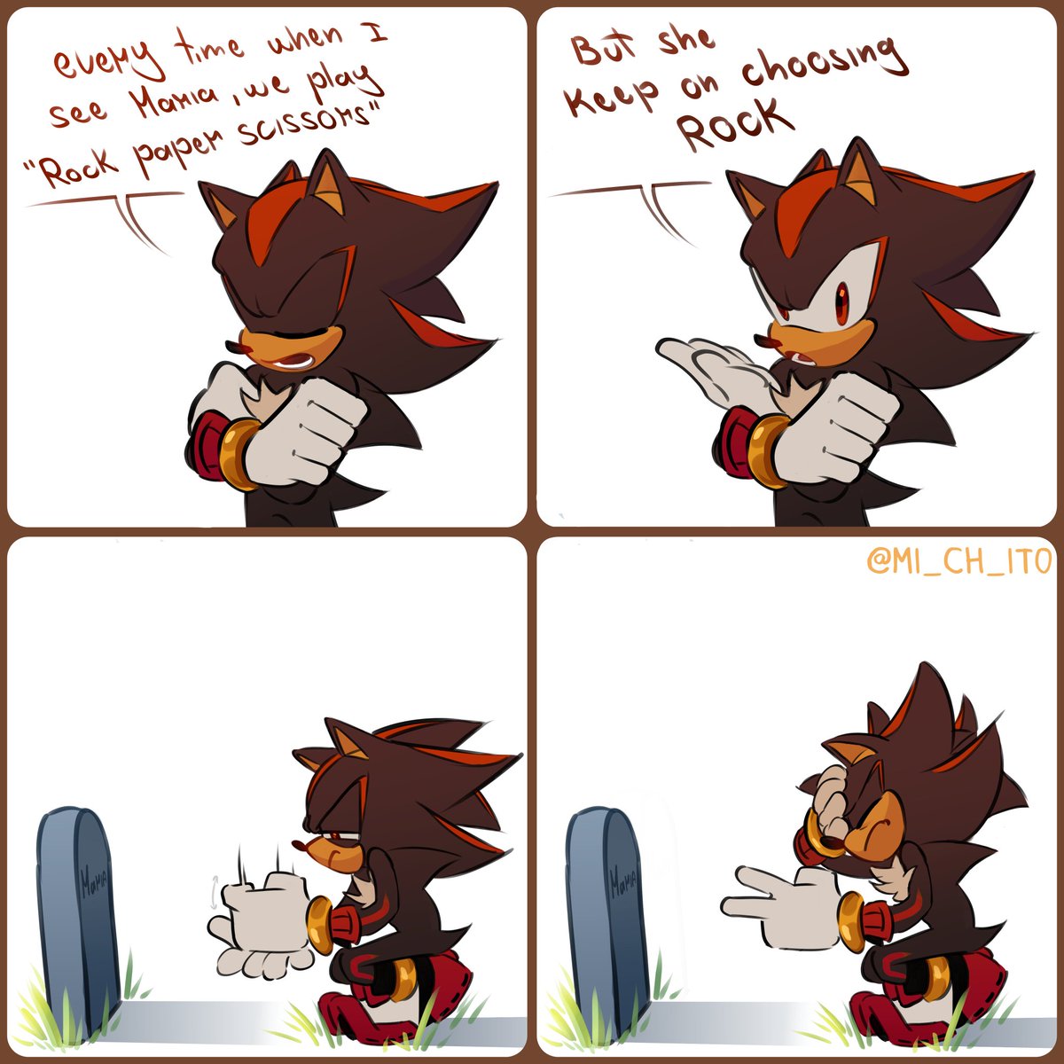 What does #shadow do on weekends..
#mariarobotnik RIP 🛐 #sonic #Shadowthehedgehog